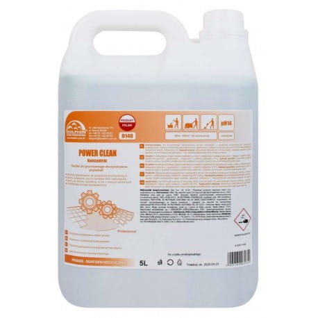Dolphin Power Clean 5L- Środek do gruntownego czyszczenia posadzek