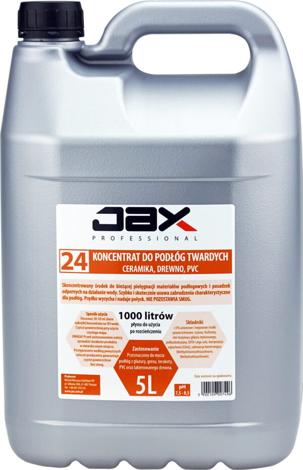 1427.jpg Jax Koncentrat do podłóg twardych ceramika, drewno, PCV