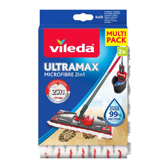 Wkład do mopa Vileda Ultramax i Ultramat TURBO 2 szt.
