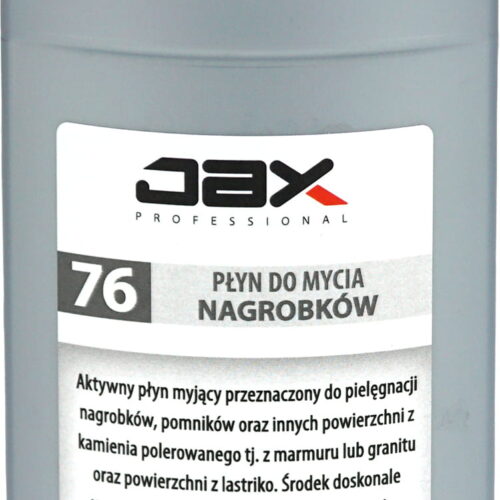 1461.jpg Jax 76 Profesjonalny płyn do mycia nagrobków 250ML