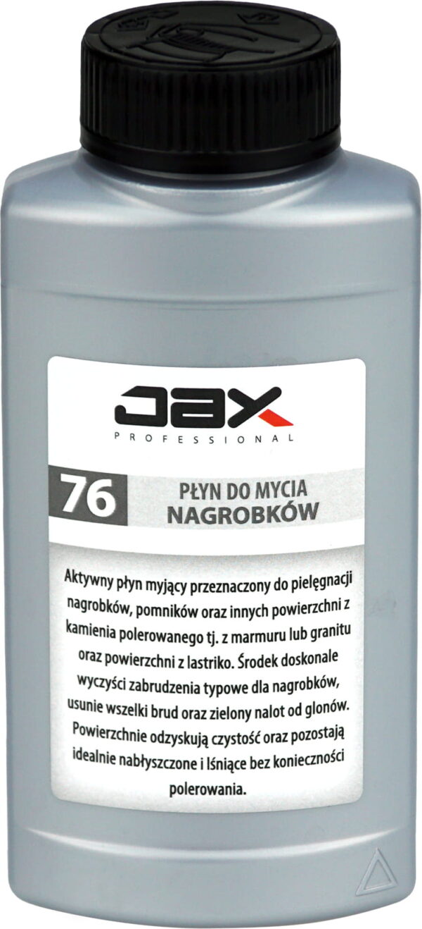 Jax  76 Profesjonalny płyn do mycia nagrobków 250ML