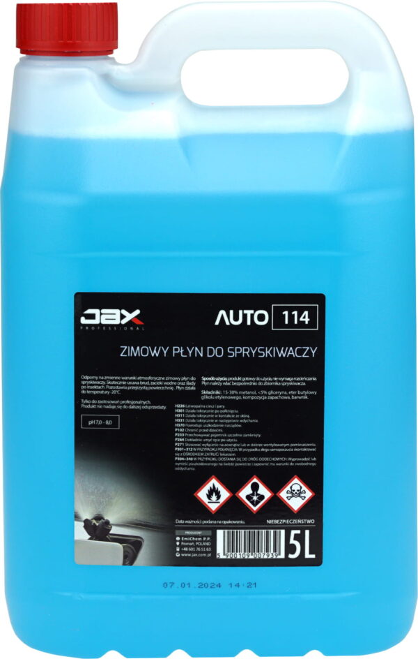 Jax zimowy płyn do spryskiwaczy do -20 stopni