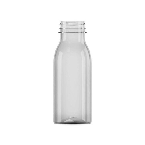 1469.jpg Butelka rPET okrągła 250ml, gwint 38mm