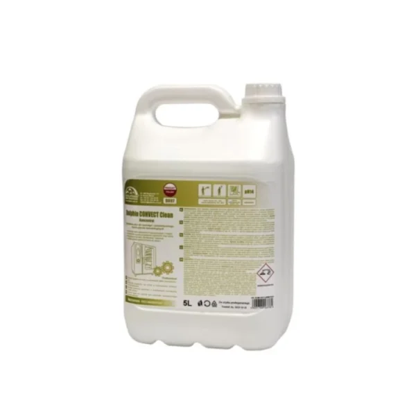 Dolphin Convect Clean 5L - Zasadowy płyn do ręcznego i automatycznego mycia pieców konwekcyjnych.