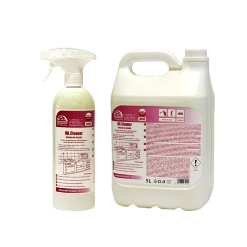 DOLPHIN OIL CLEANER 750ML.  Środek do bieżącego odtłuszczania zabrudzonych powierzchni. Usuwa osady olejowe, tłuszczowe i roślinne, działa szybko i skutecznie