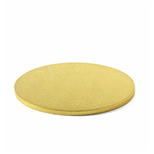 Podkład pod tort angielski okrągły złoty 20×1,2h