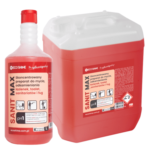 Sanit Max 5L – Profesjonalny Skoncentrowany Środek do Mycia i Odkamieniania