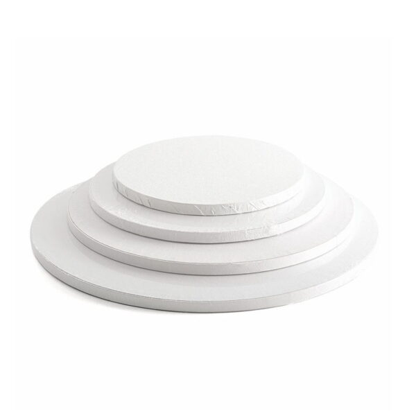 1864.jpg Podkład pod tort angielski okrągły biały 30x1,2h