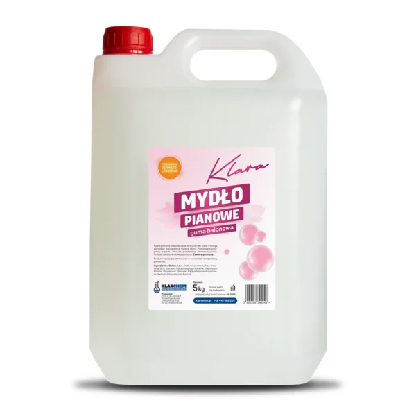 Mydło pianowe Klara 5L Guma balonowa
