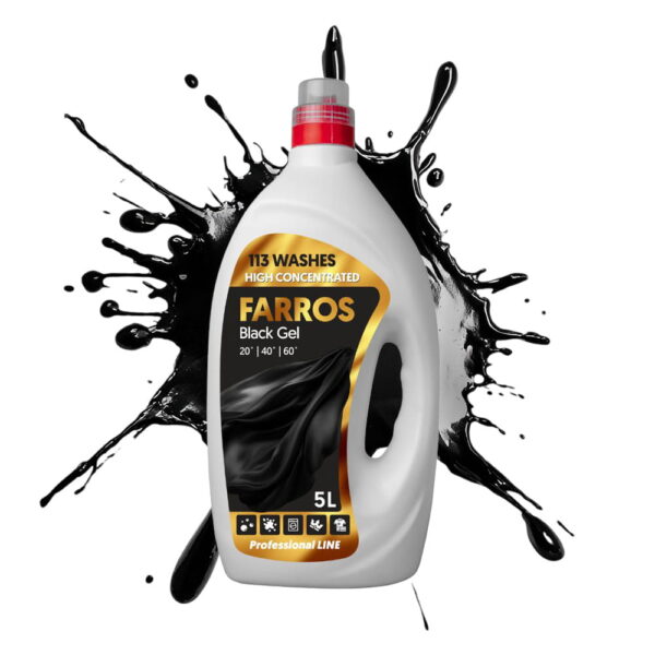 2110.jpg FARROS Płyn do prania Głęboka Czerń 5L