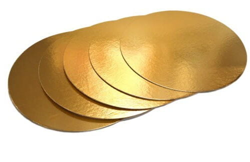 PODKŁAD POD TORT OKRĄGŁY, GŁADKI 38 CM