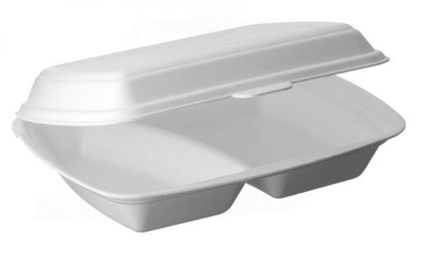759.jpg Menu box Pojemnik obiadowy styropianowy dwudzielny