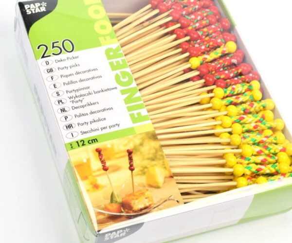 FINGERFOOD Wykałaczki, patyczki bankietowe 12cm A250