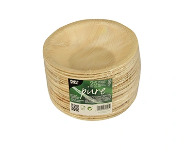 Miska z liści palmowych A25 15cm 425ml - kształt okrągła