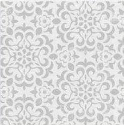 Serwetki flizelinowe 40x40 Airlaid ornament grey A50