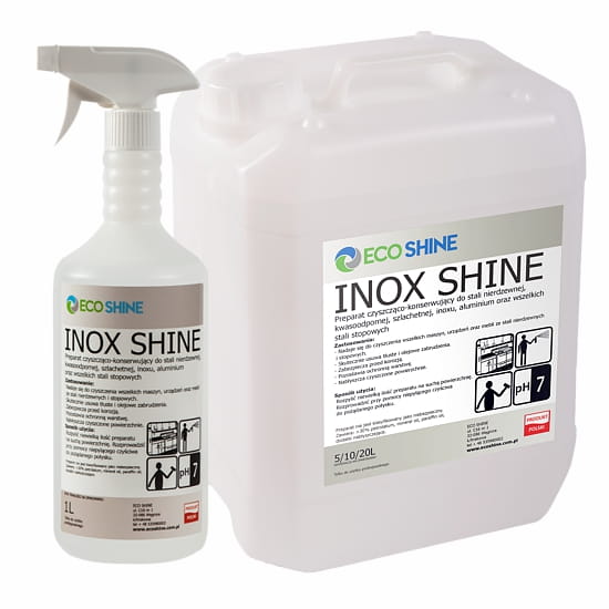 Profesjonalny preparat do stali nierdzewnej  INOX SHINE 1L