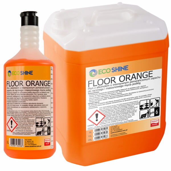 Profesjonalny płyn do mycia podłóg  FLOOR ORANGE 5L