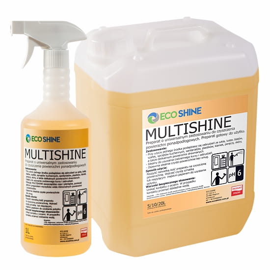 f719ebb632bd8d0975387d9c24a22585.jpg Profesjonalny preparat do czyszczenia powierzchni ponadpodłogowych MULTISHINE 5L